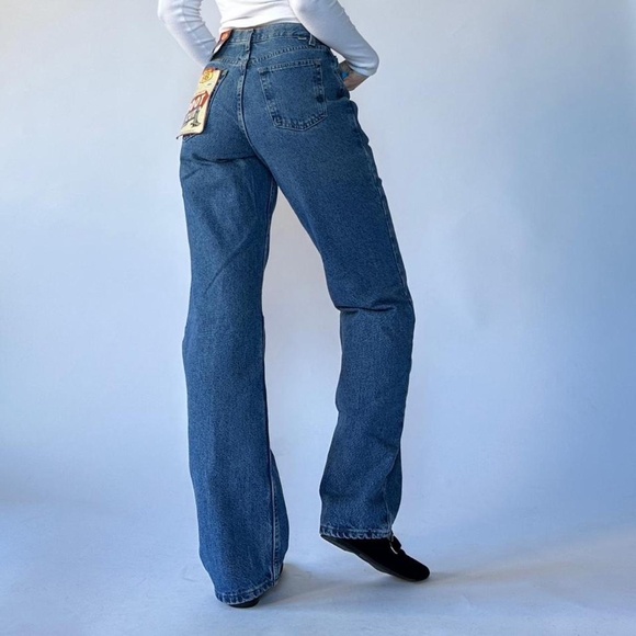 Vintage Bootcut Jeans 90's Deadstock Route 66 - Picture 2 of 5
